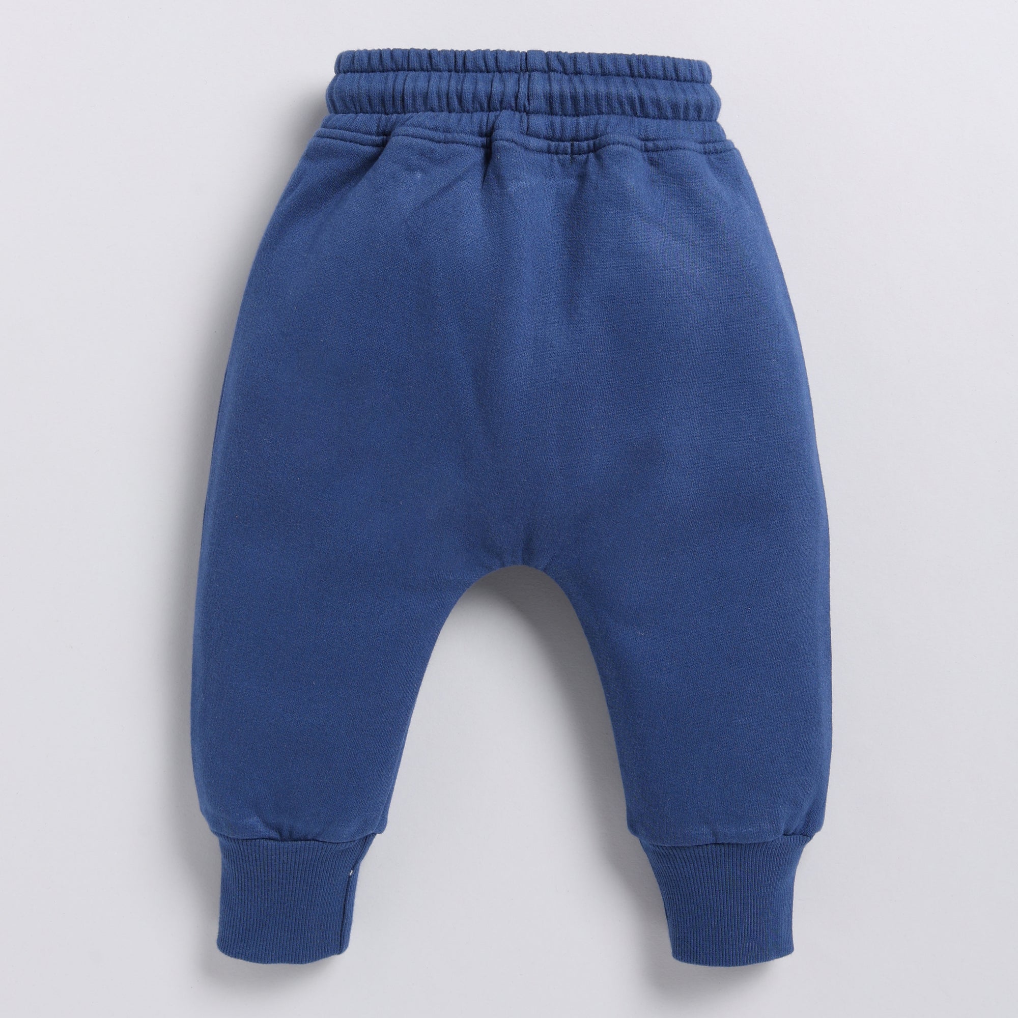 Organic Fleece Relaxed Jogger-Dark Blue