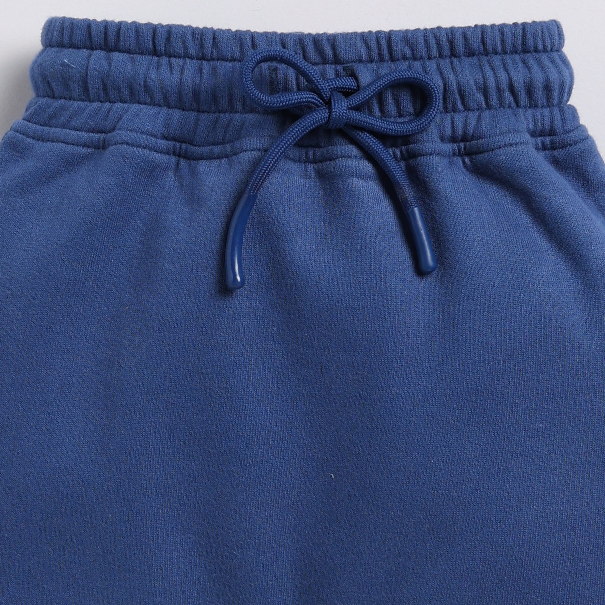 Organic Fleece Relaxed Jogger-Dark Blue
