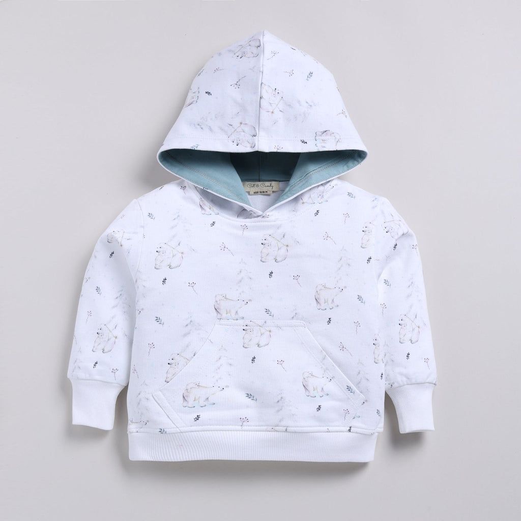 Organic Fleece Hoodie & Jogger Set-Constellation Bear