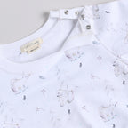 Organic Fleece Over Size Sweatshirt-Constellation Bear