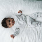 Organic Fleece Over Size Sweatshirt-Constellation Bear