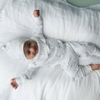 Organic Fleece Sweatshirt & Jogger Set-Constellation Bear