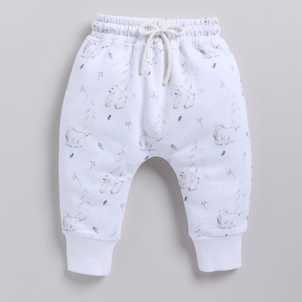 Organic Fleece Over Size Relaxed Jogger-Constellation Bear