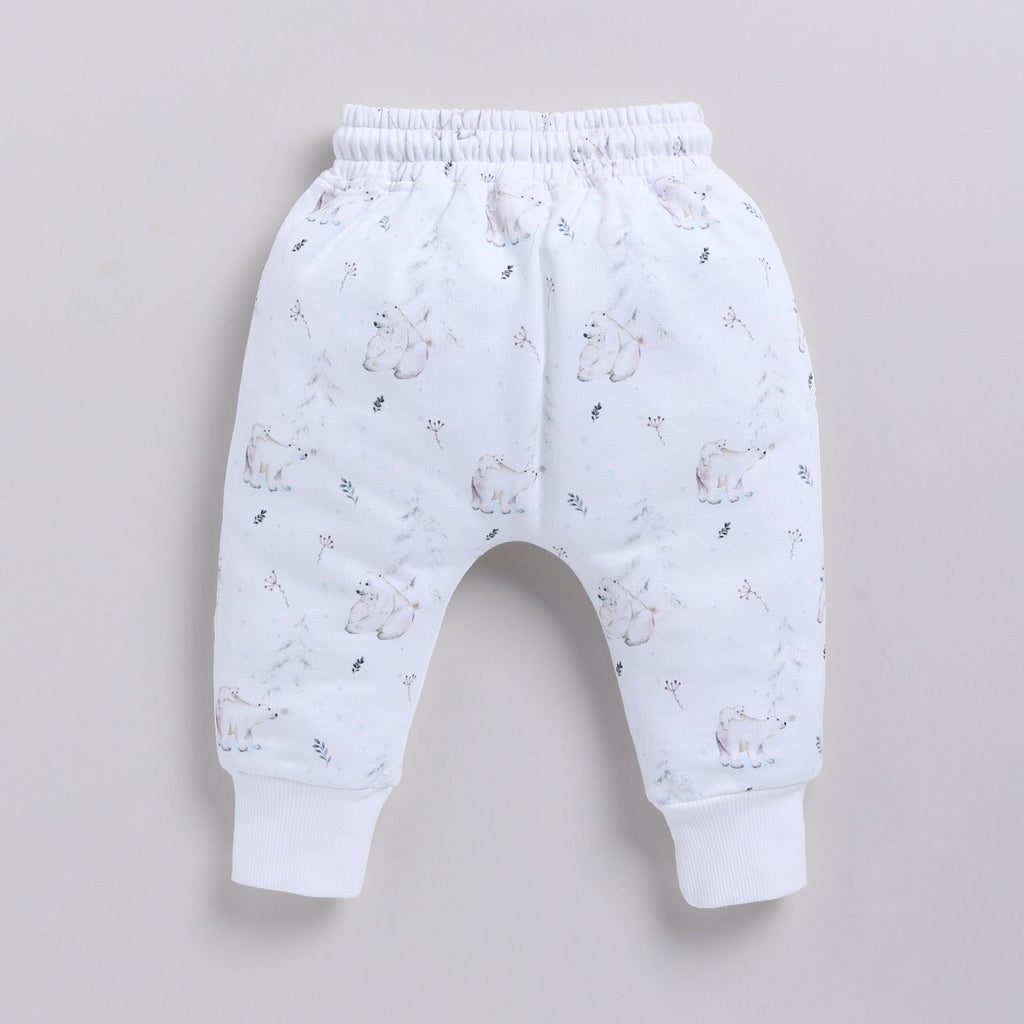 Organic Fleece Over Size Relaxed Jogger-Constellation Bear