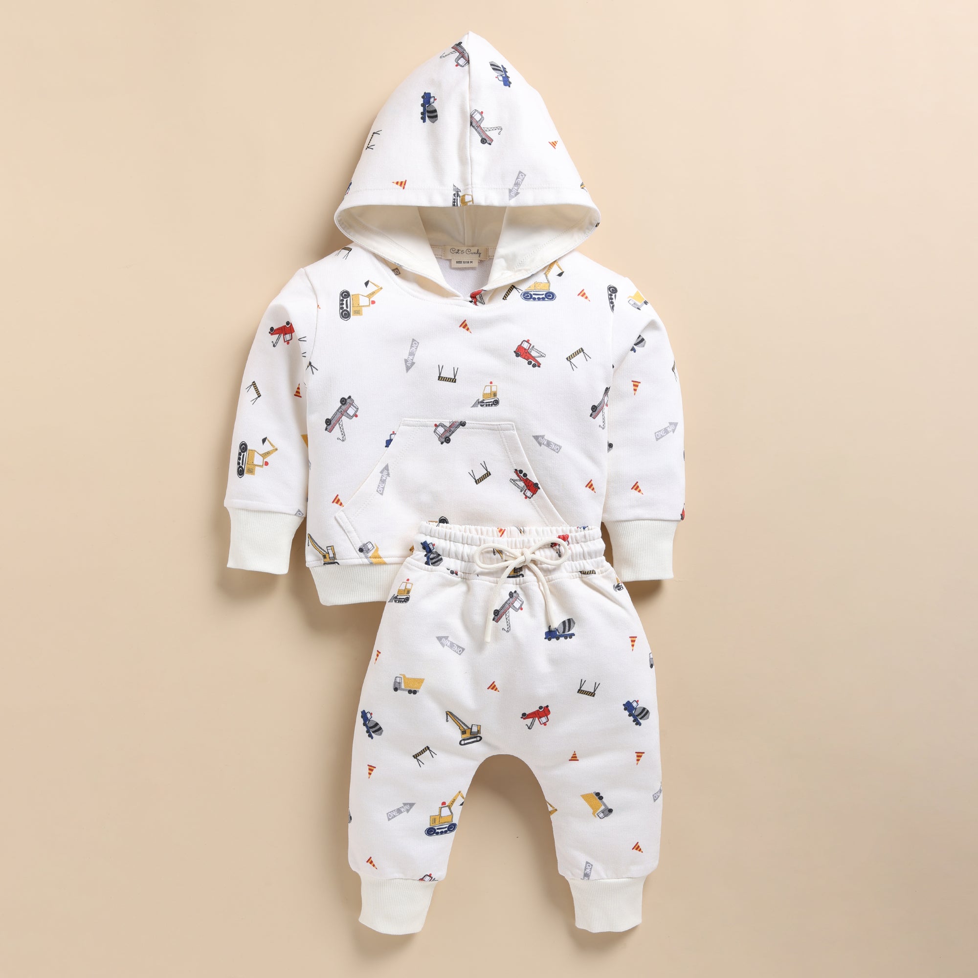 Organic Fleece Hoodie & Jogger Set-Construction