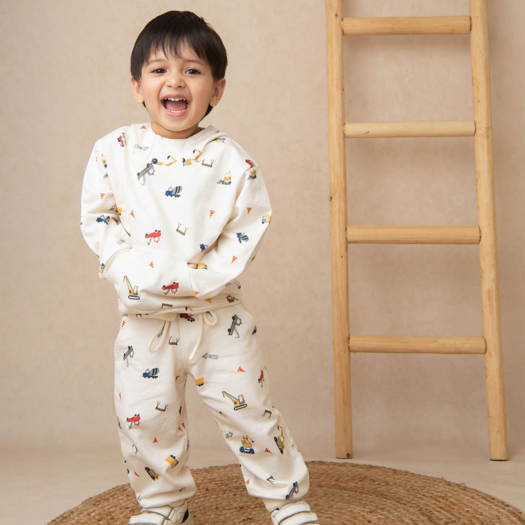 Organic Fleece Hoodie & Jogger Set-Construction