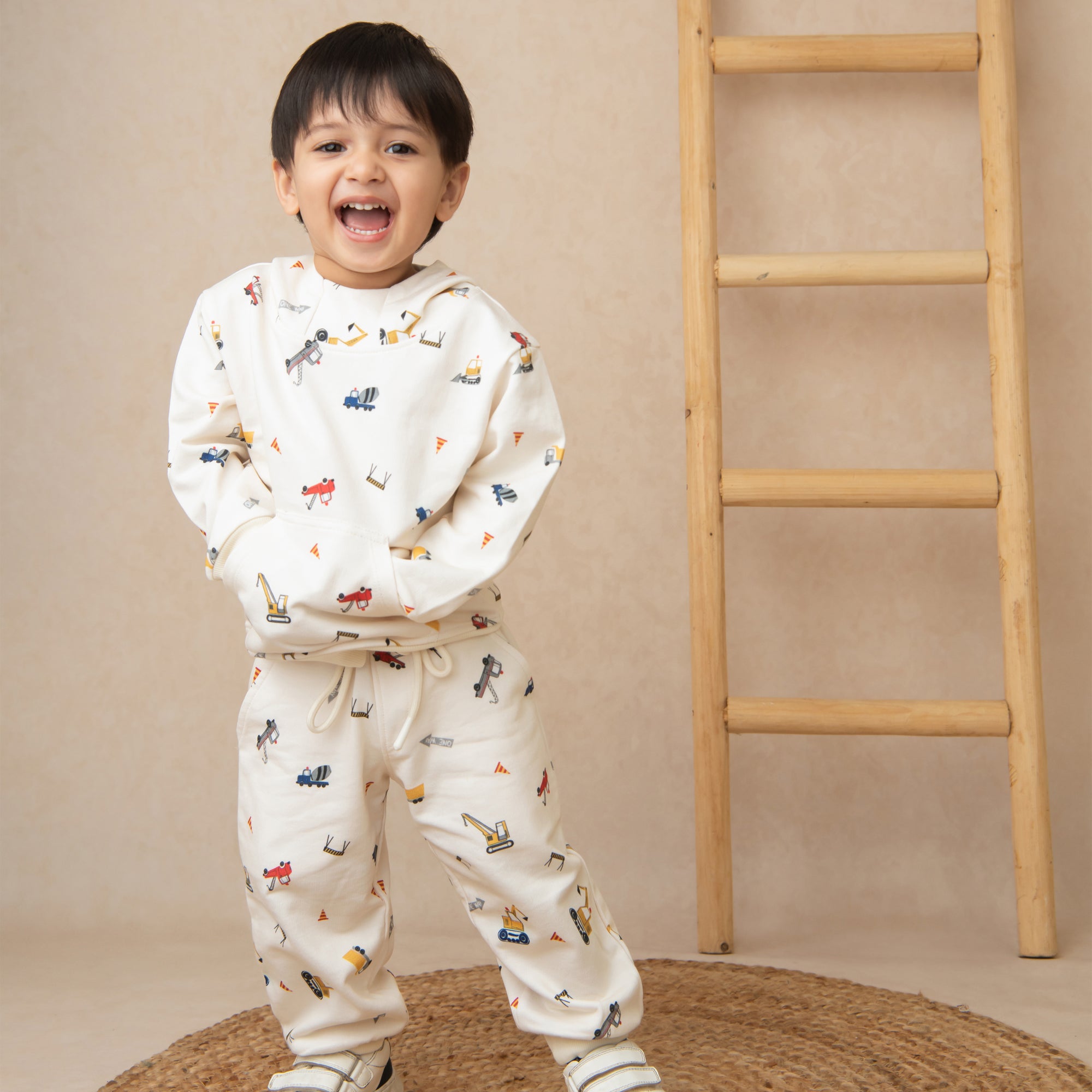 Organic Fleece Hoodie & Jogger Set-Construction