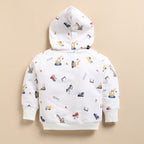 Organic Fleece Over Size Hoodie-Construction