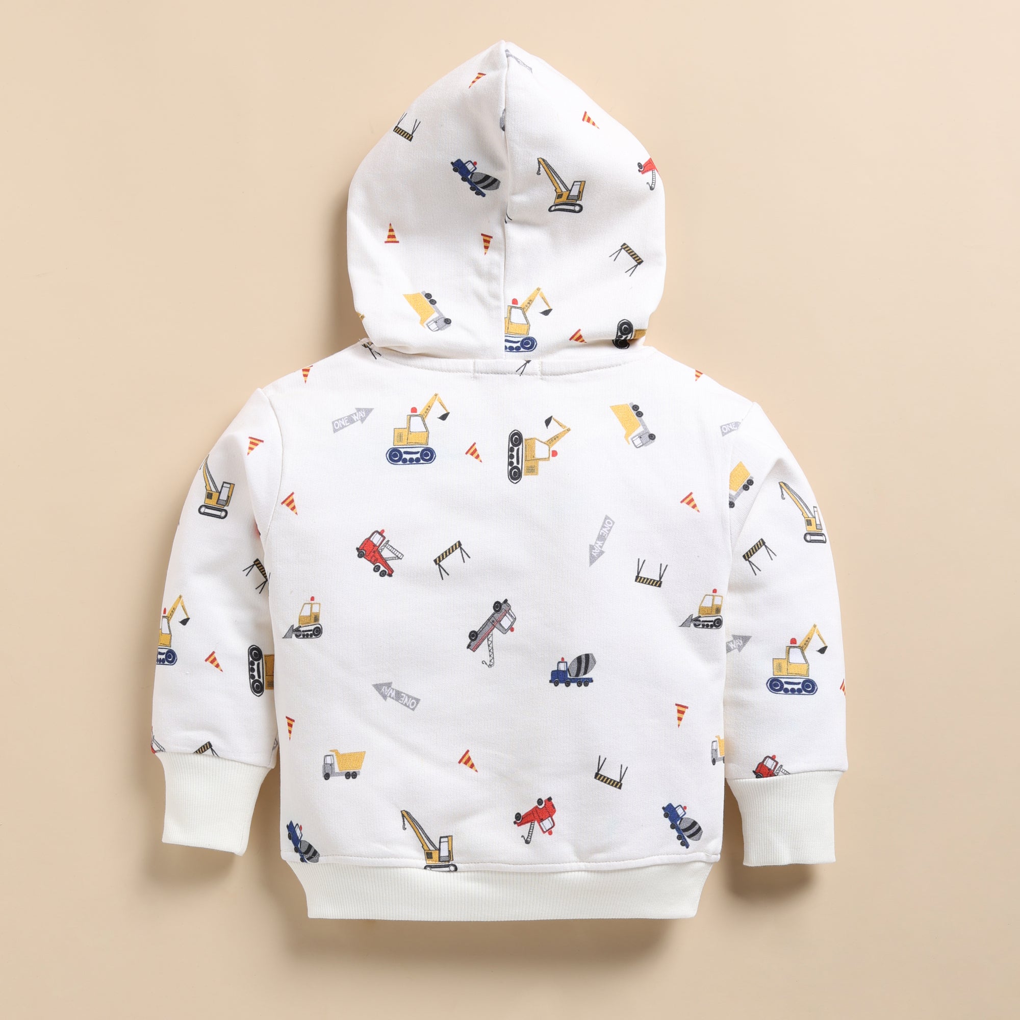 Organic Fleece Over Size Hoodie-Construction