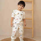 Organic Fleece Sweatshirt & Jogger Set-Construction