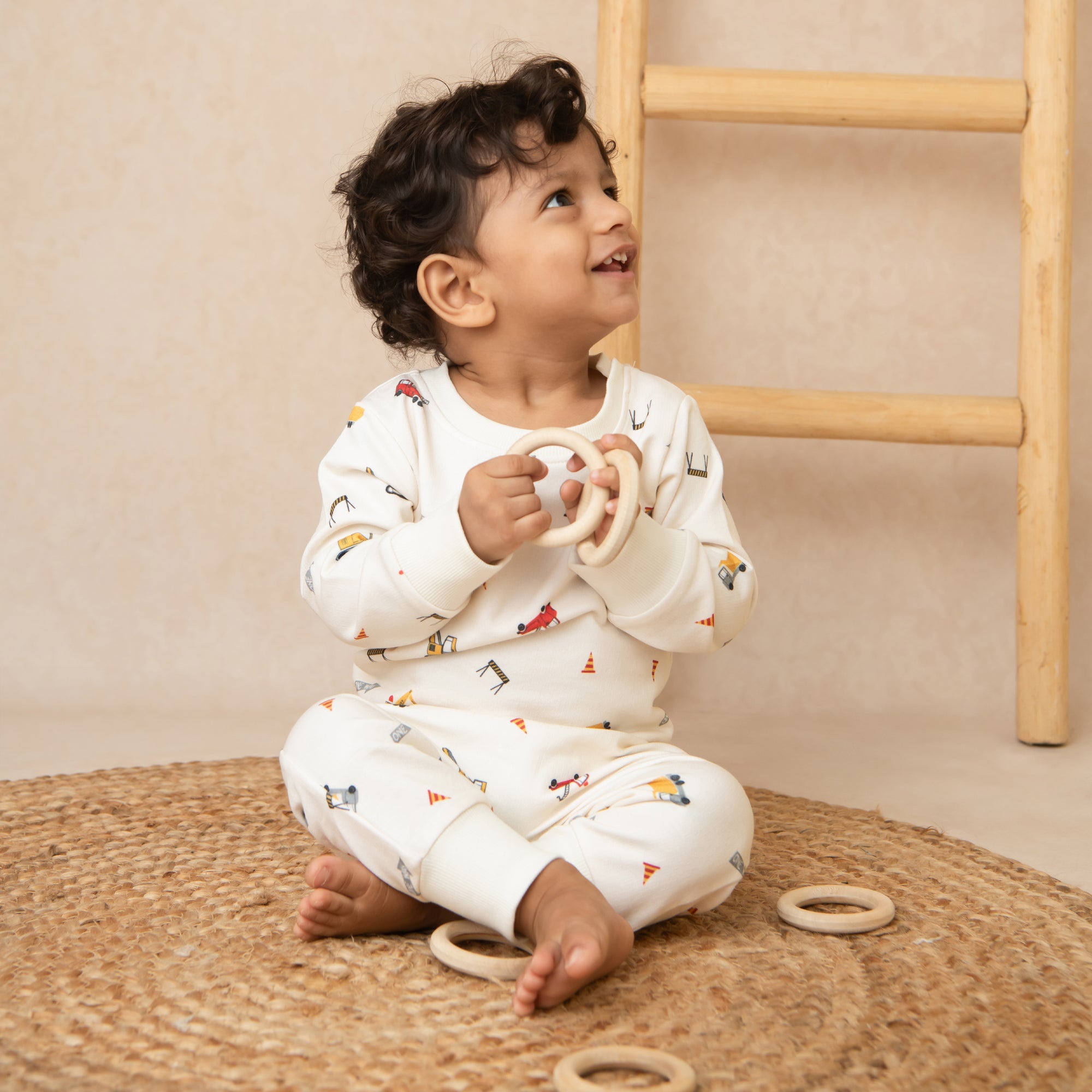 Organic Fleece Sweatshirt & Jogger Set-Construction