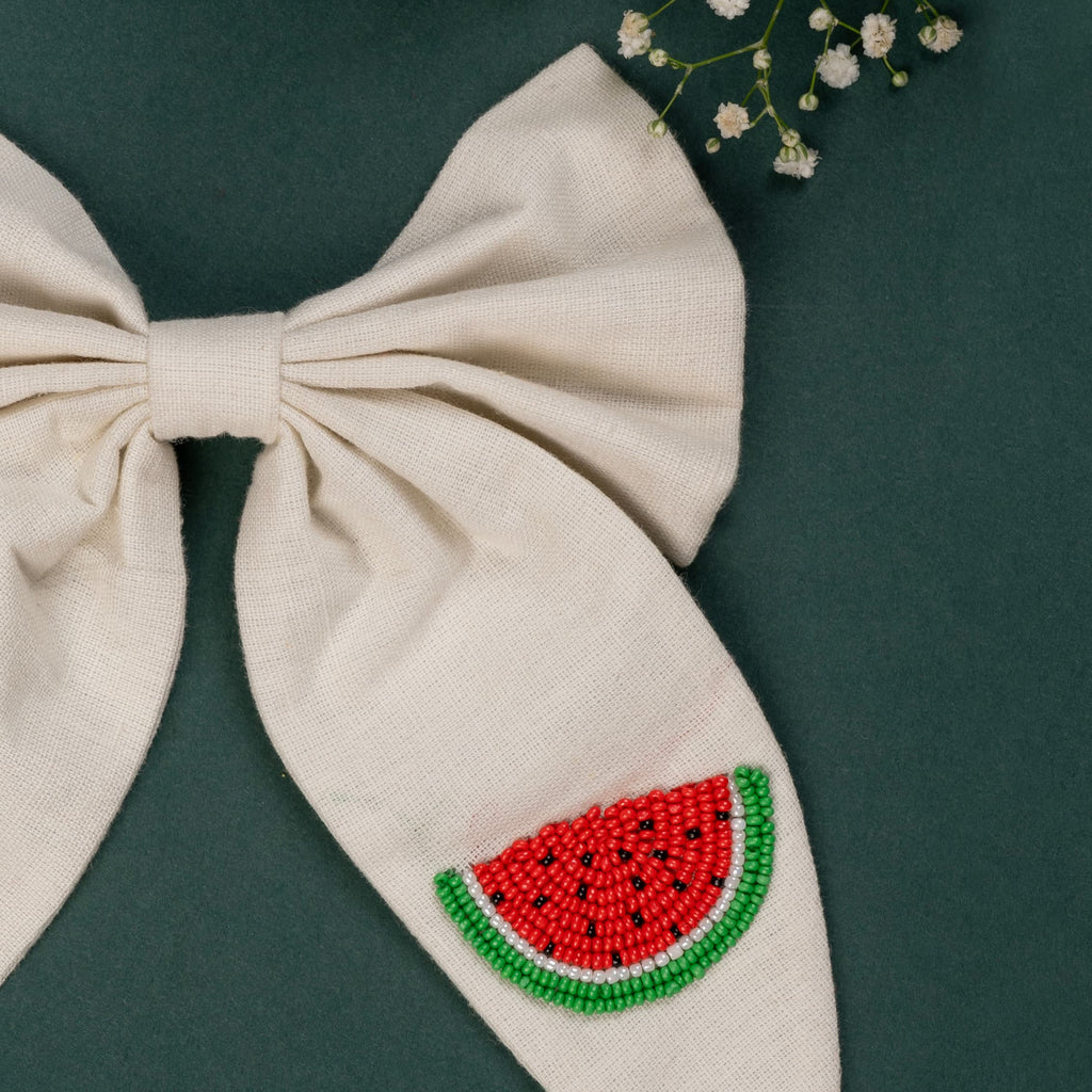 MelonPop – Big Designer Watermelon Hair Bow (Set of 1)