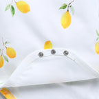 Cot & Candy Baby Organic Long Sleeve Bodysuit-Lemon Love