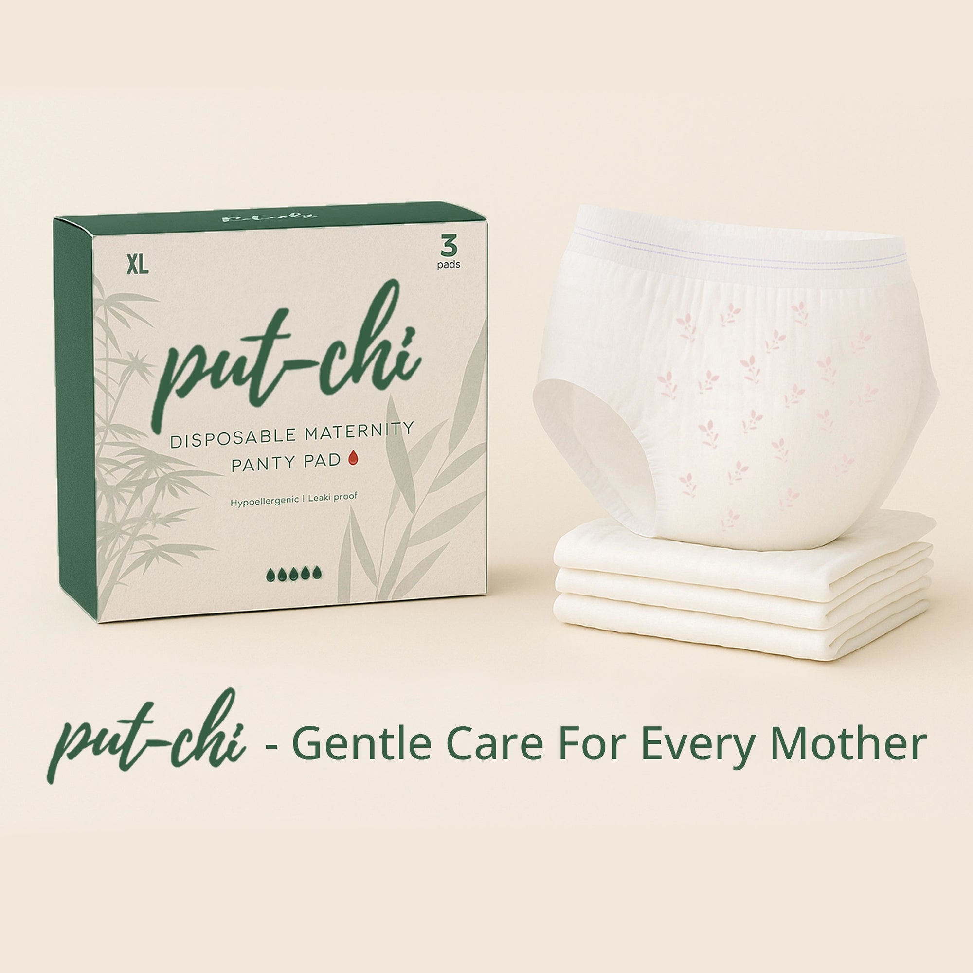 Putchi Disposable Maternity Panty Pad – XL (Pack of 3)