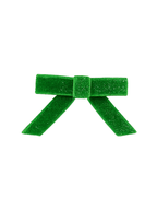 Green Glitter bows
