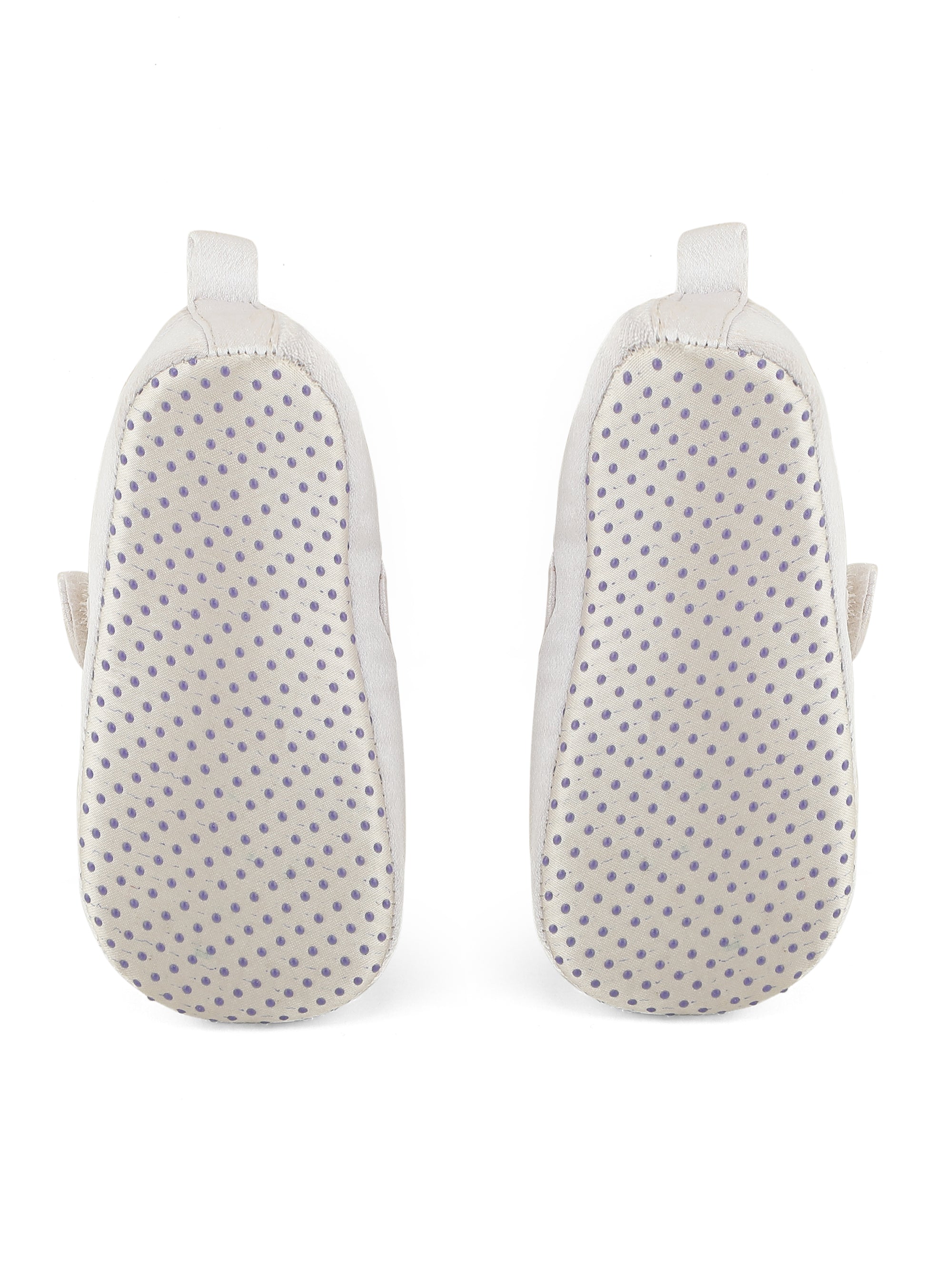 White Blossom Prewalker Ballerina & white butterfly clips