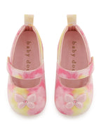 Pink Tie-Dye Prewalker Ballerina