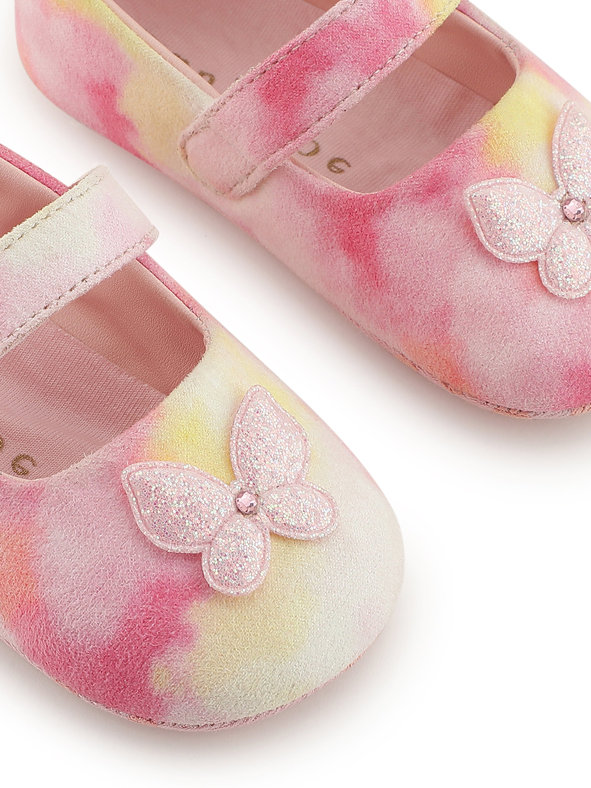 Pink Tie-Dye Prewalker Ballerina