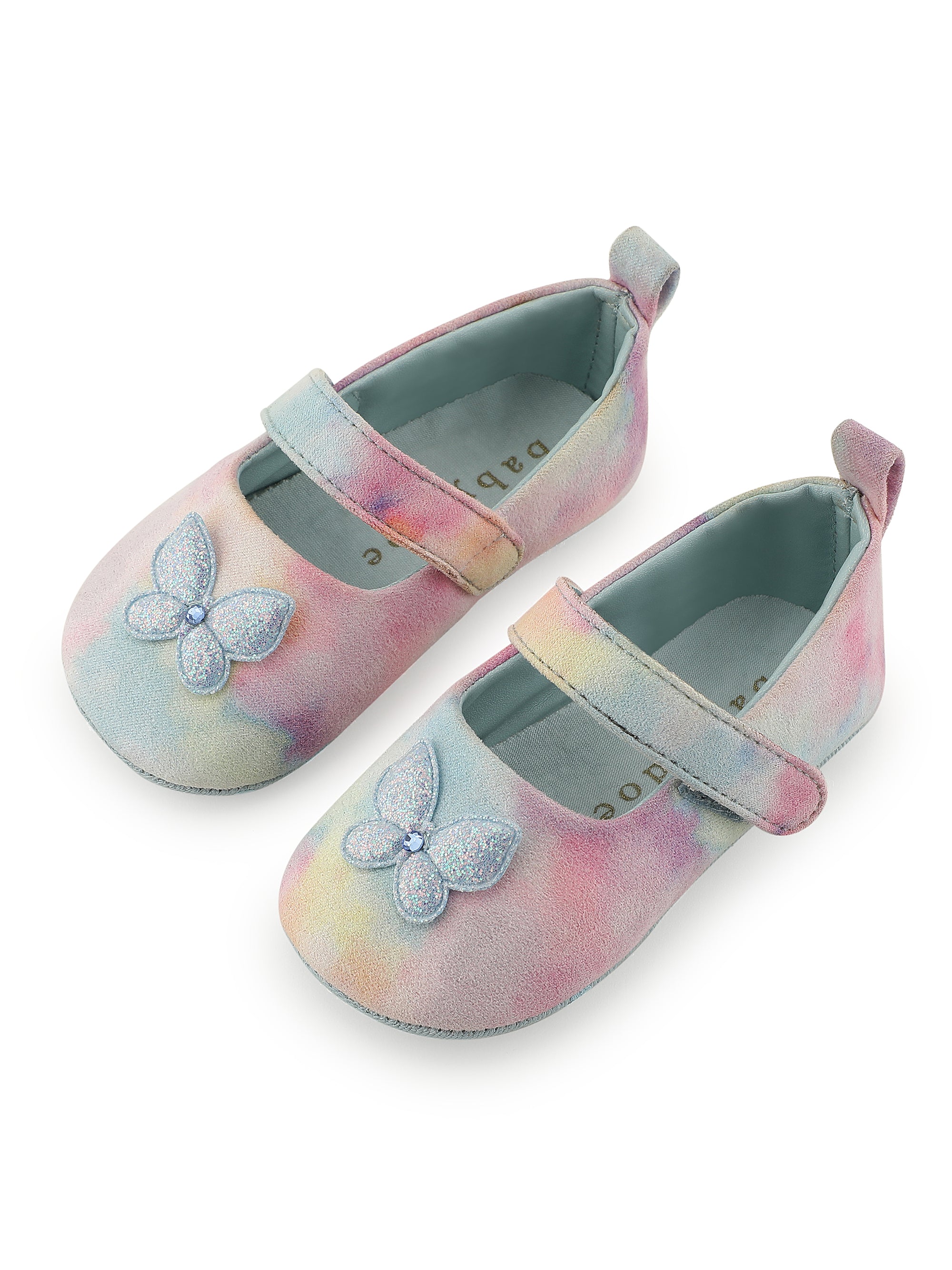 Blue Tie-Dye Prewalker Ballerina