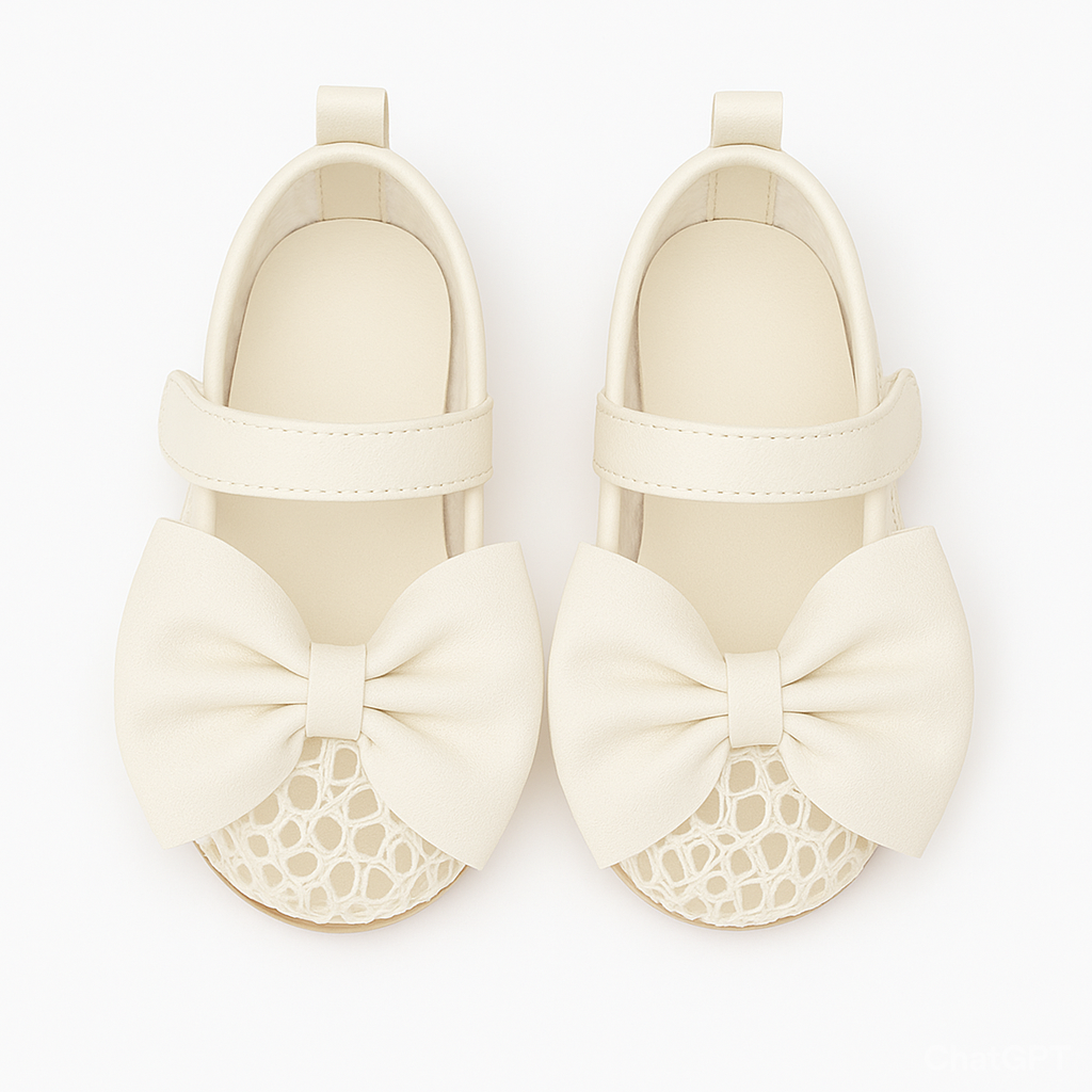 White Twirly Lace Ballerina