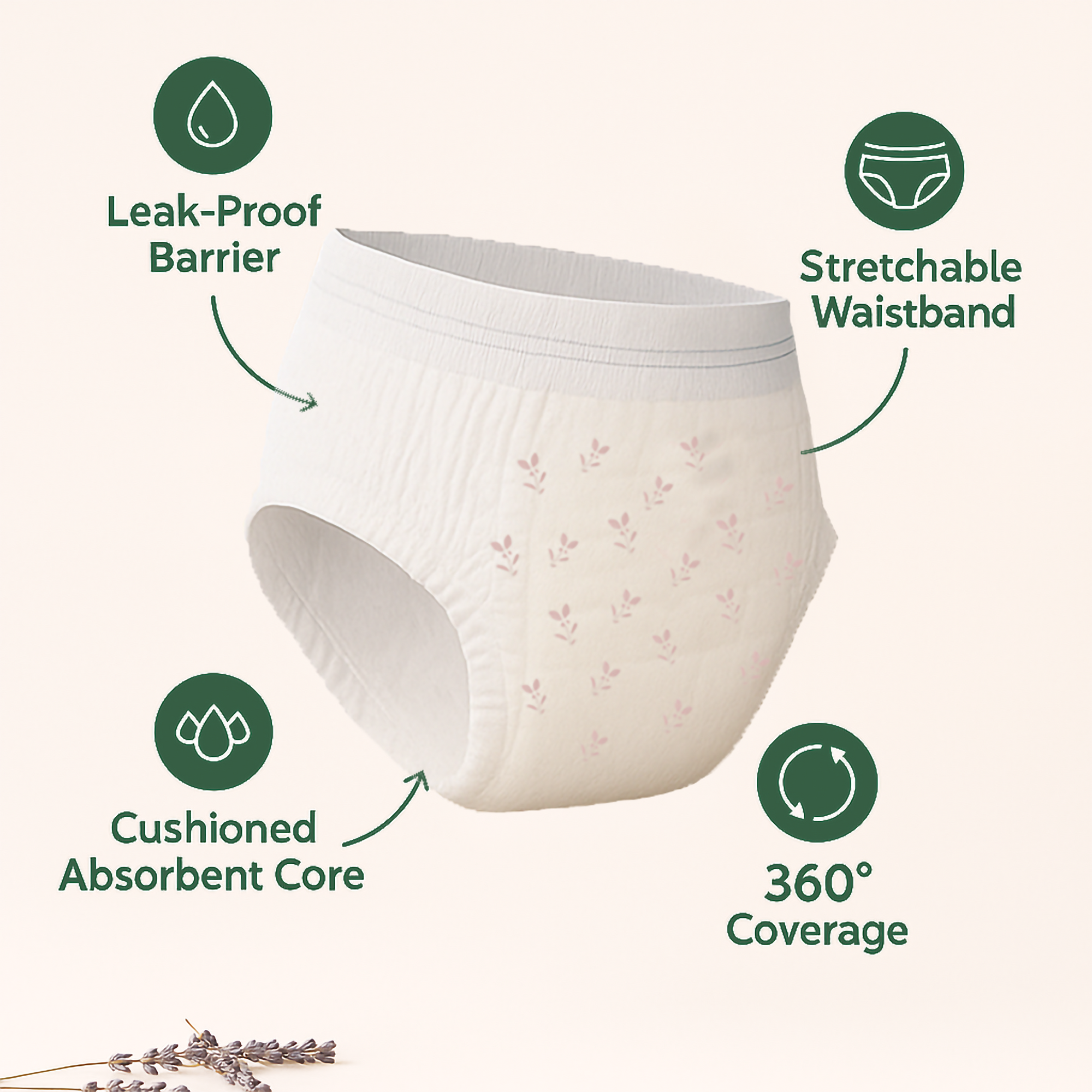 Putchi Disposable Maternity Panty Pad – XL (Pack of 3)