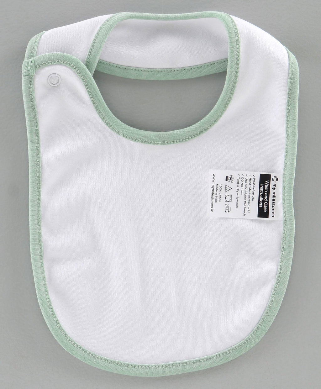 Infant Essentials Gift Set Short Sleeves Sage Green - 8 Pieces