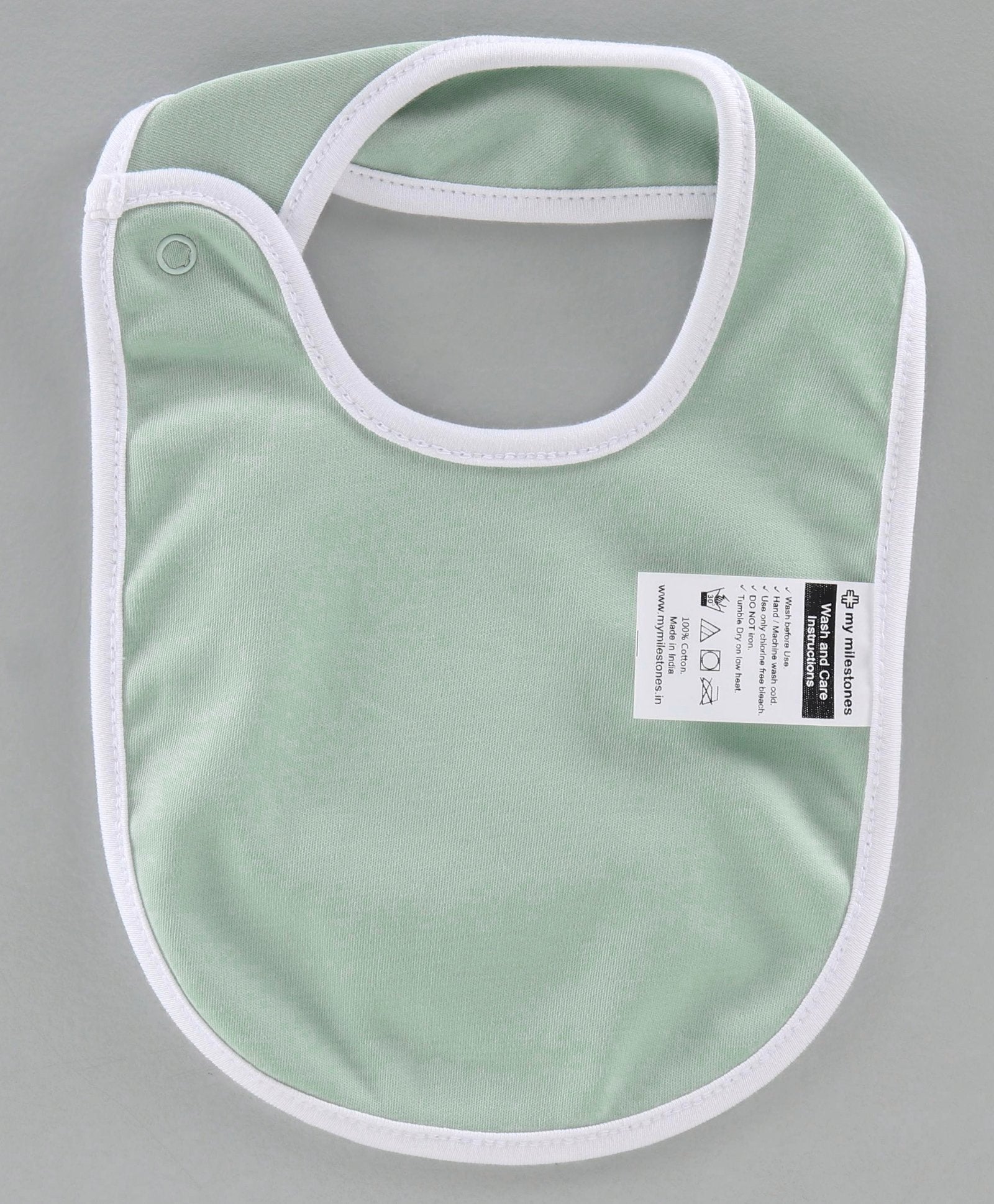Infant Essentials Gift Set Short Sleeves Sage Green - 8 Pieces