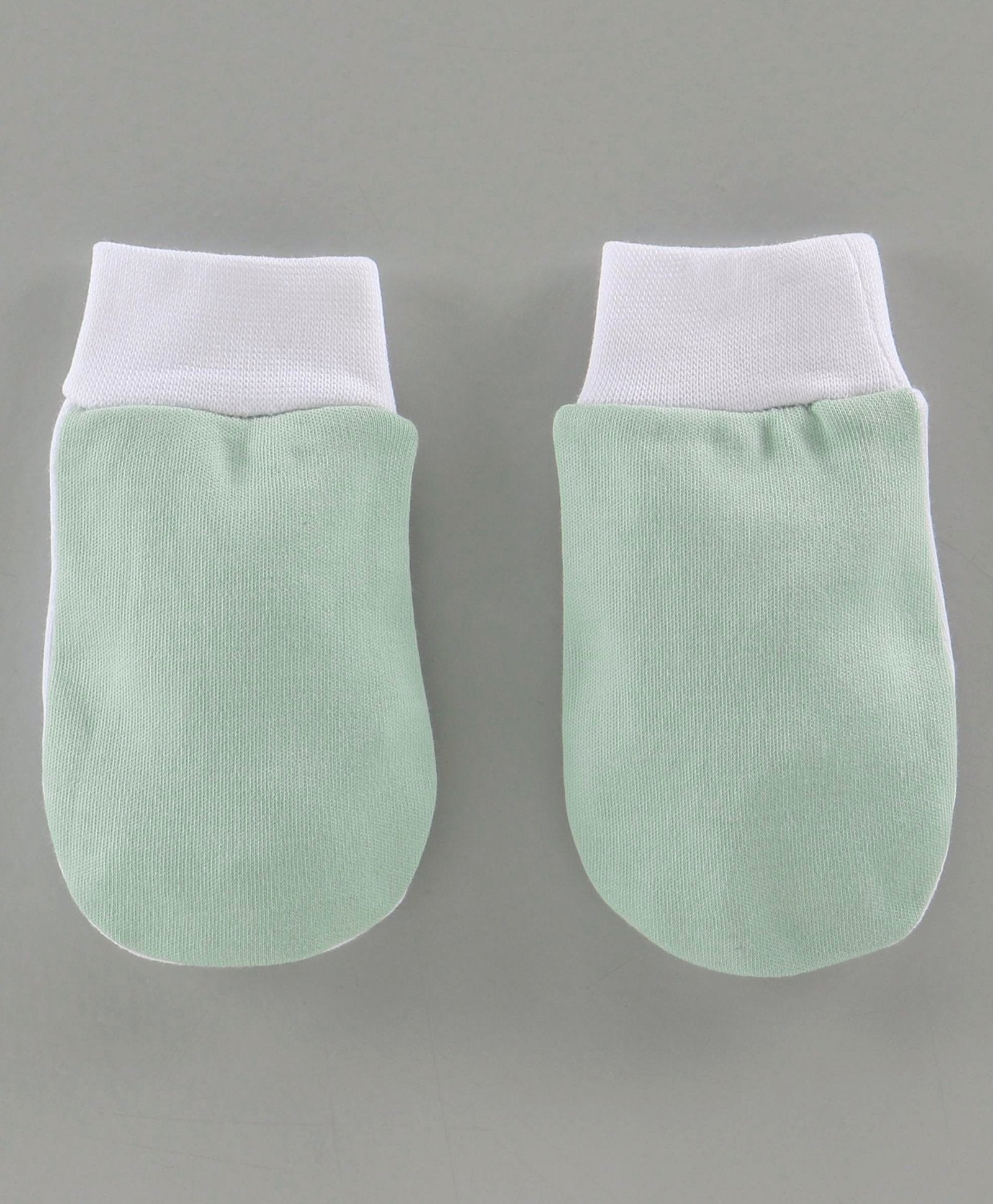 Infant Essentials Gift Set Short Sleeves Sage Green - 8 Pieces