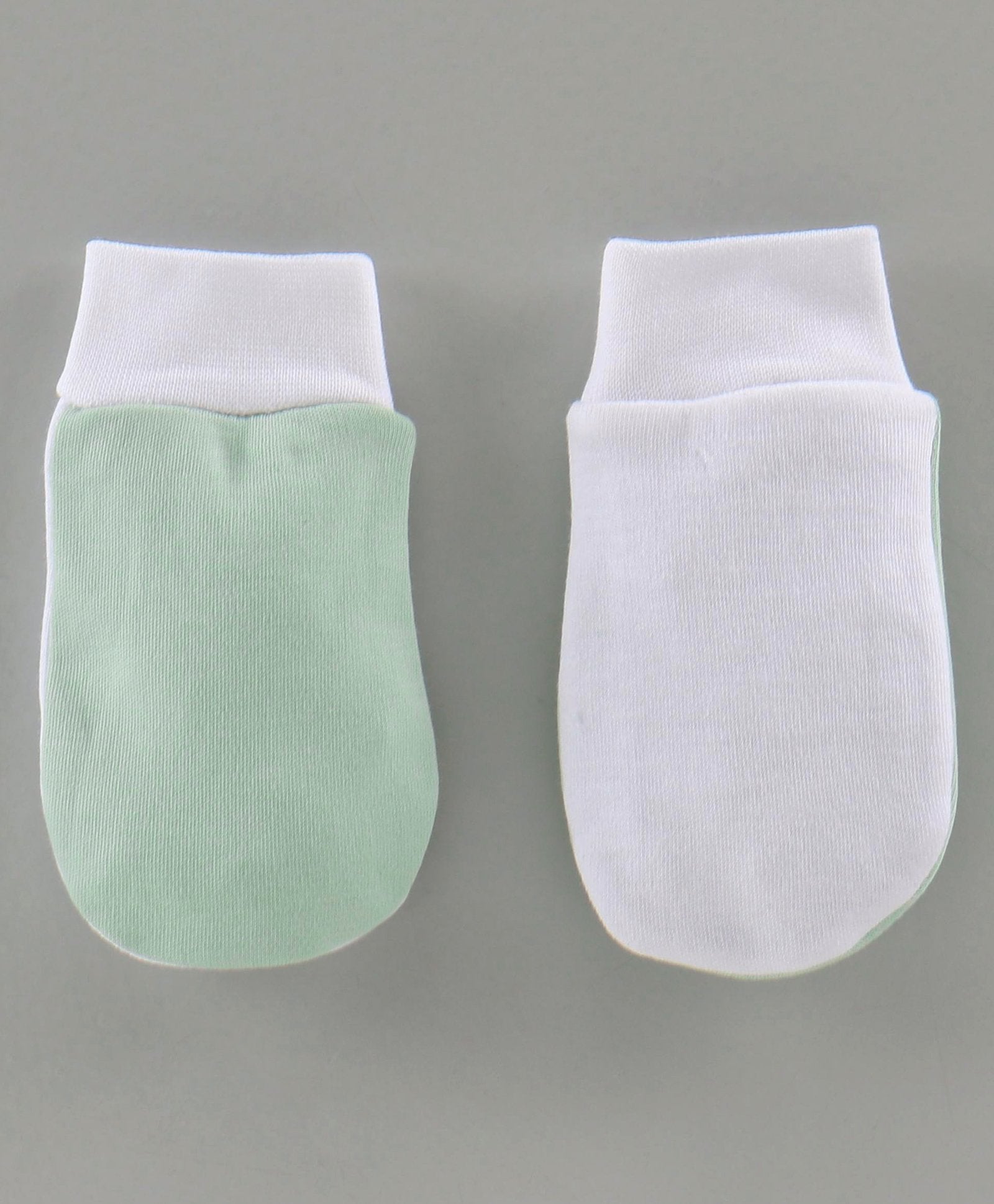 Infant Essentials Gift Set Short Sleeves Sage Green - 8 Pieces