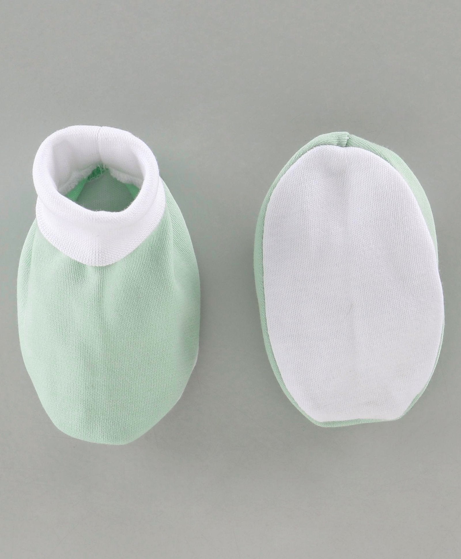 Infant Essentials Gift Set Short Sleeves Sage Green - 8 Pieces