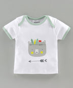 Infant Essentials Gift Set Short Sleeves Sage Green - 8 Pieces