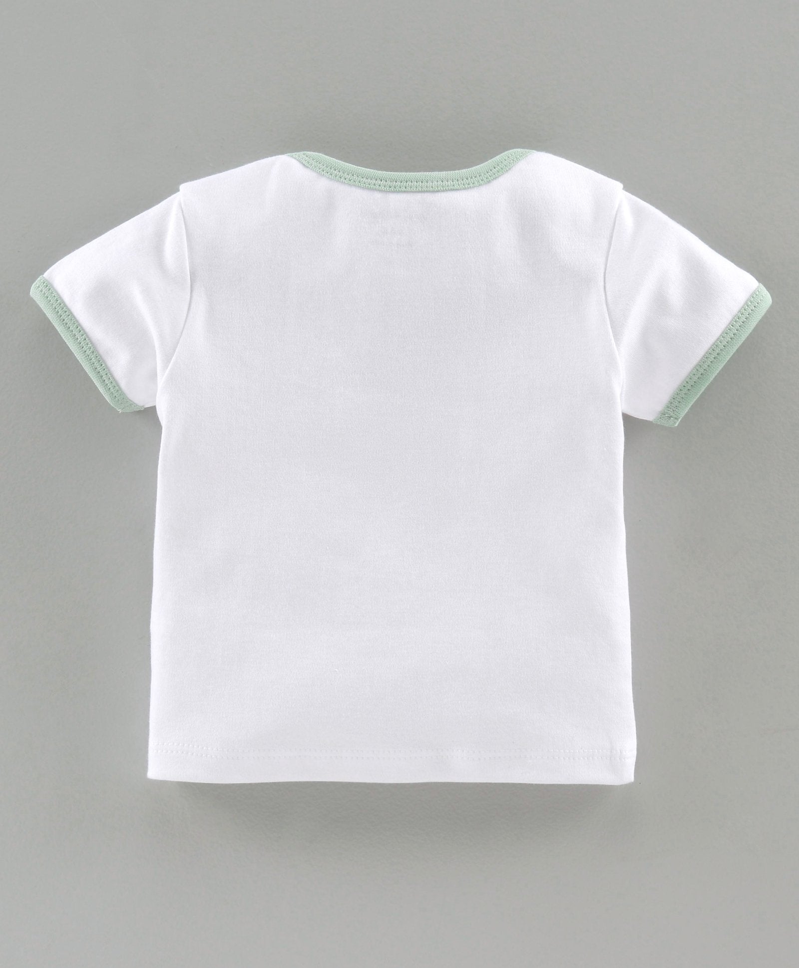 Infant Essentials Gift Set Short Sleeves Sage Green - 8 Pieces