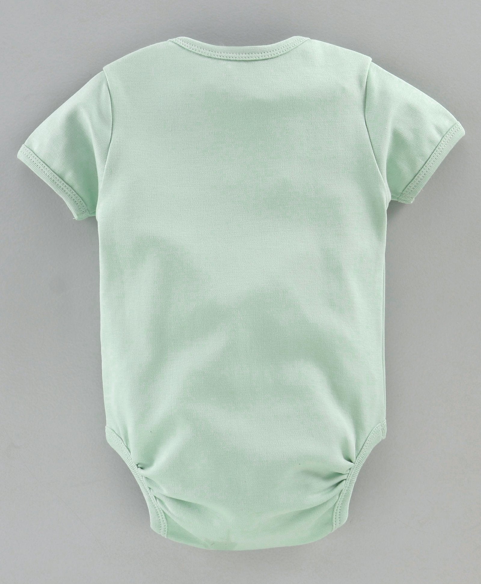 Infant Essentials Gift Set Short Sleeves Sage Green - 8 Pieces