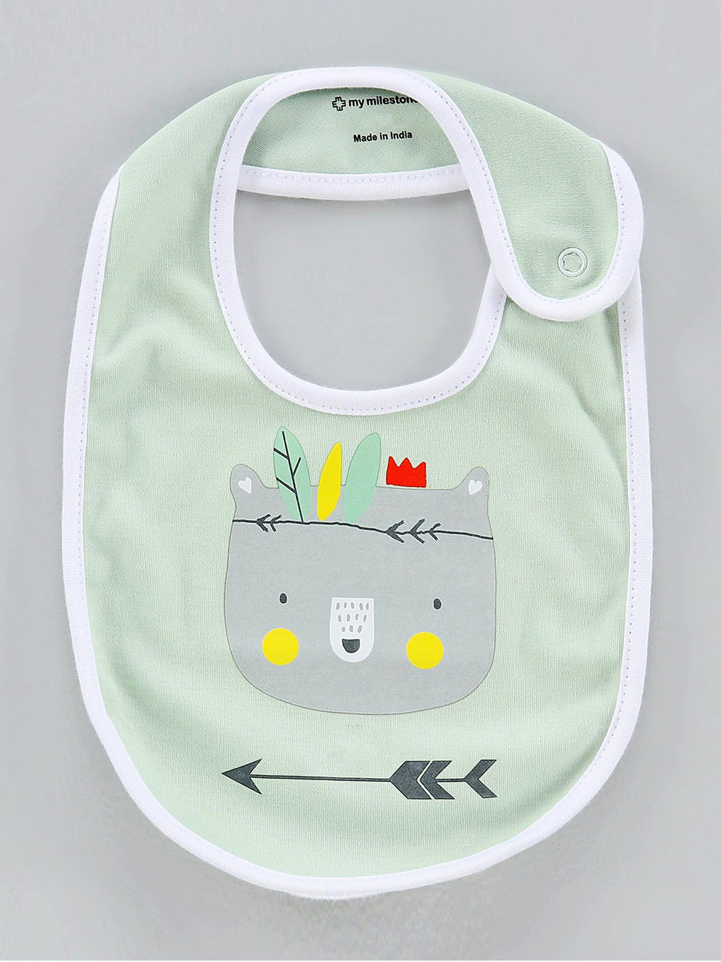 Infant Essentials Gift Set Full Sleeves Sage Green - 8 Pieces