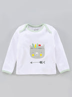 Infant Essentials Gift Set Full Sleeves Sage Green - 8 Pieces