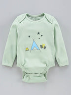 Infant Essentials Gift Set Full Sleeves Sage Green - 8 Pieces