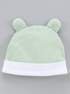 Infant Essentials Gift Set Full Sleeves Sage Green - 8 Pieces