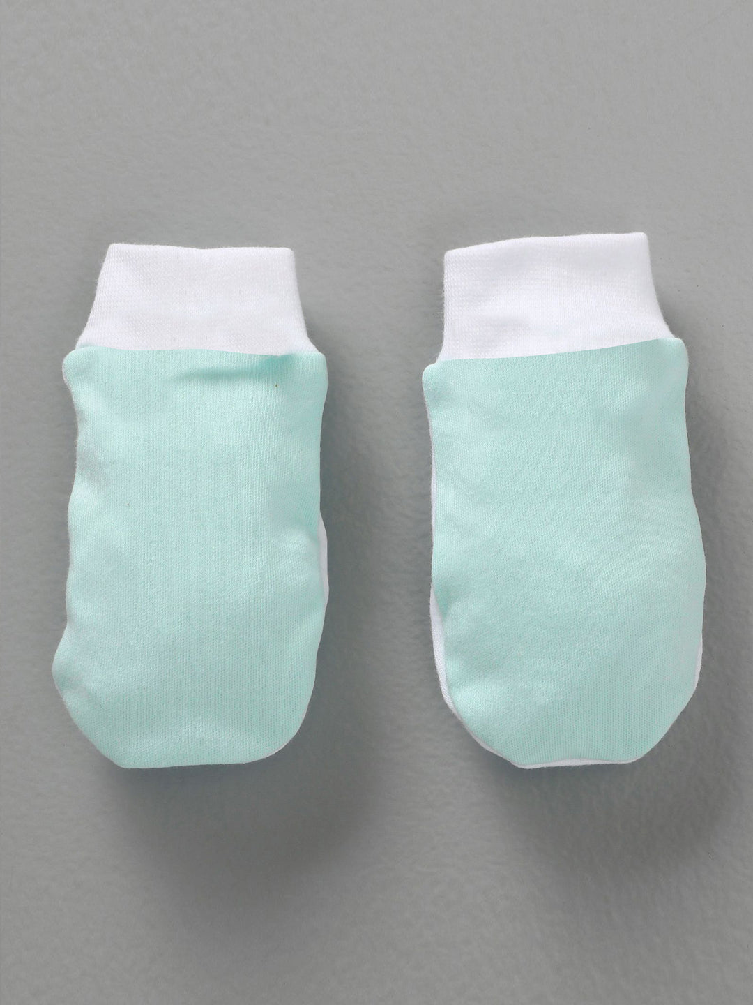 Infant Essentials Gift Set Short Sleeves Aqua - 8 Pieces