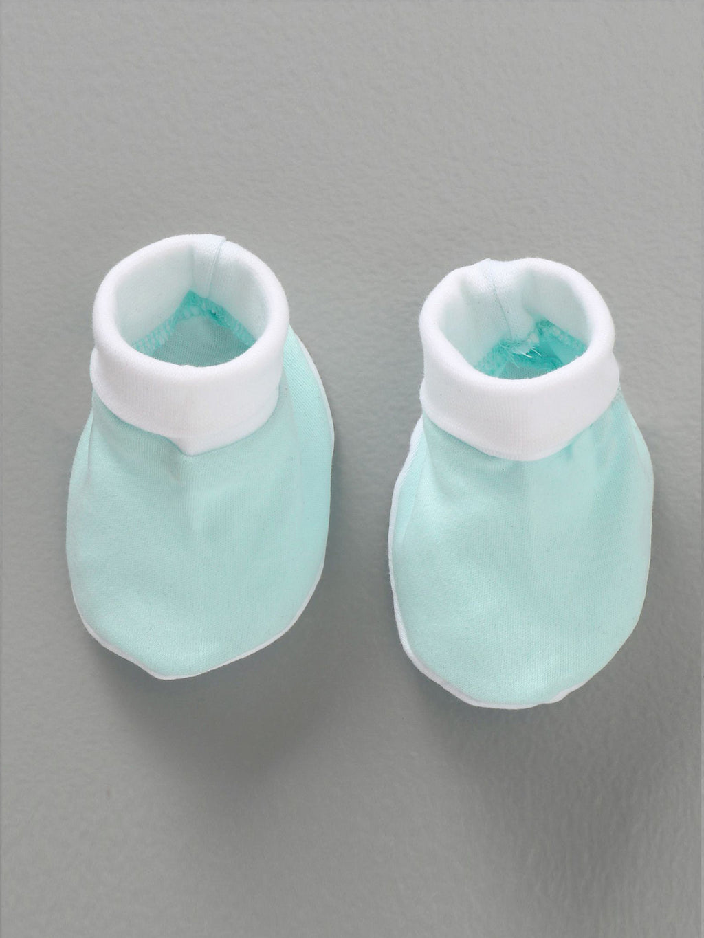 Infant Essentials Gift Set Short Sleeves Aqua - 8 Pieces