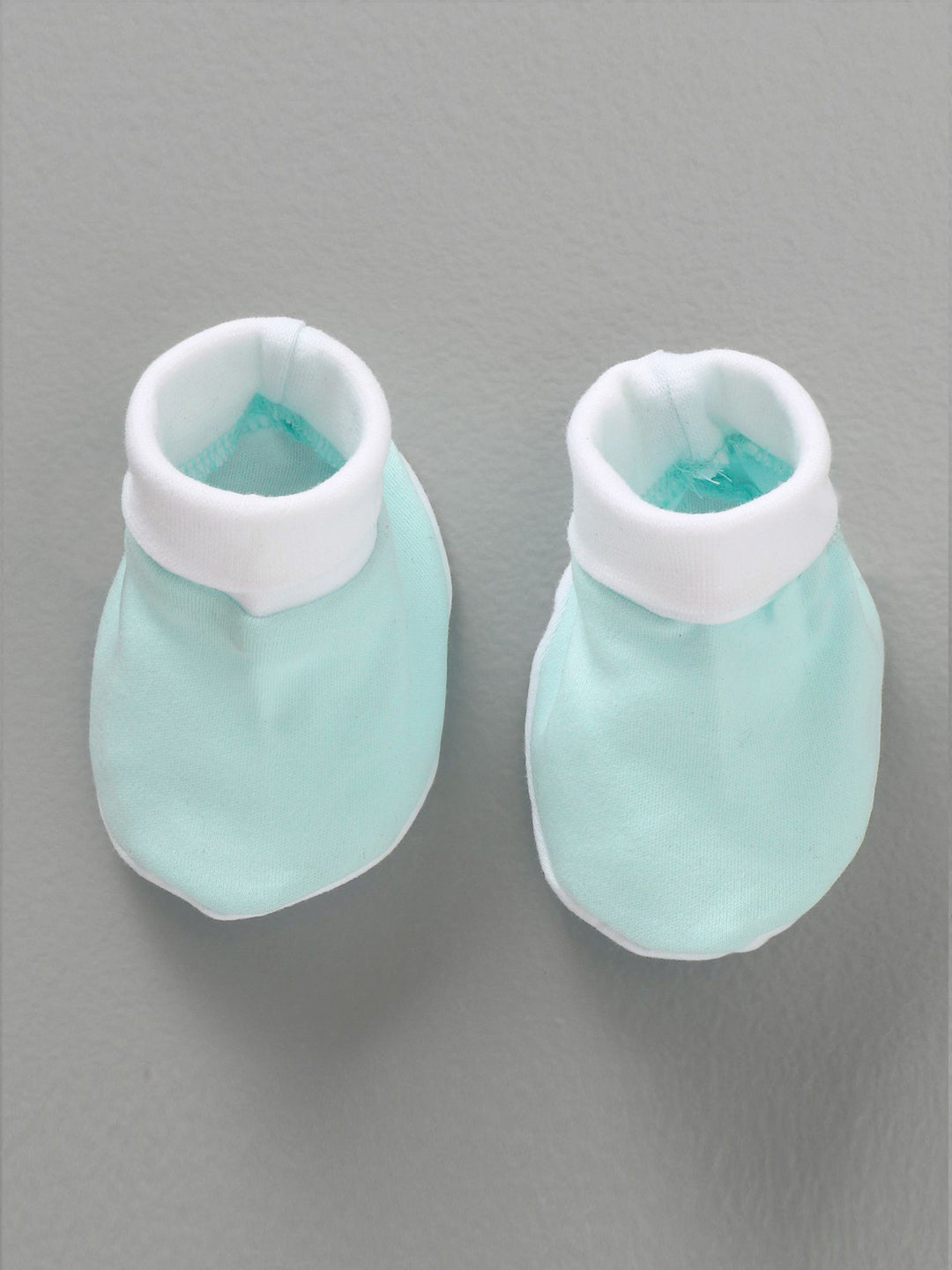 Infant Essentials Gift Set Short Sleeves Aqua - 8 Pieces