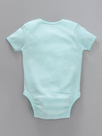 Infant Essentials Gift Set Short Sleeves Aqua - 8 Pieces