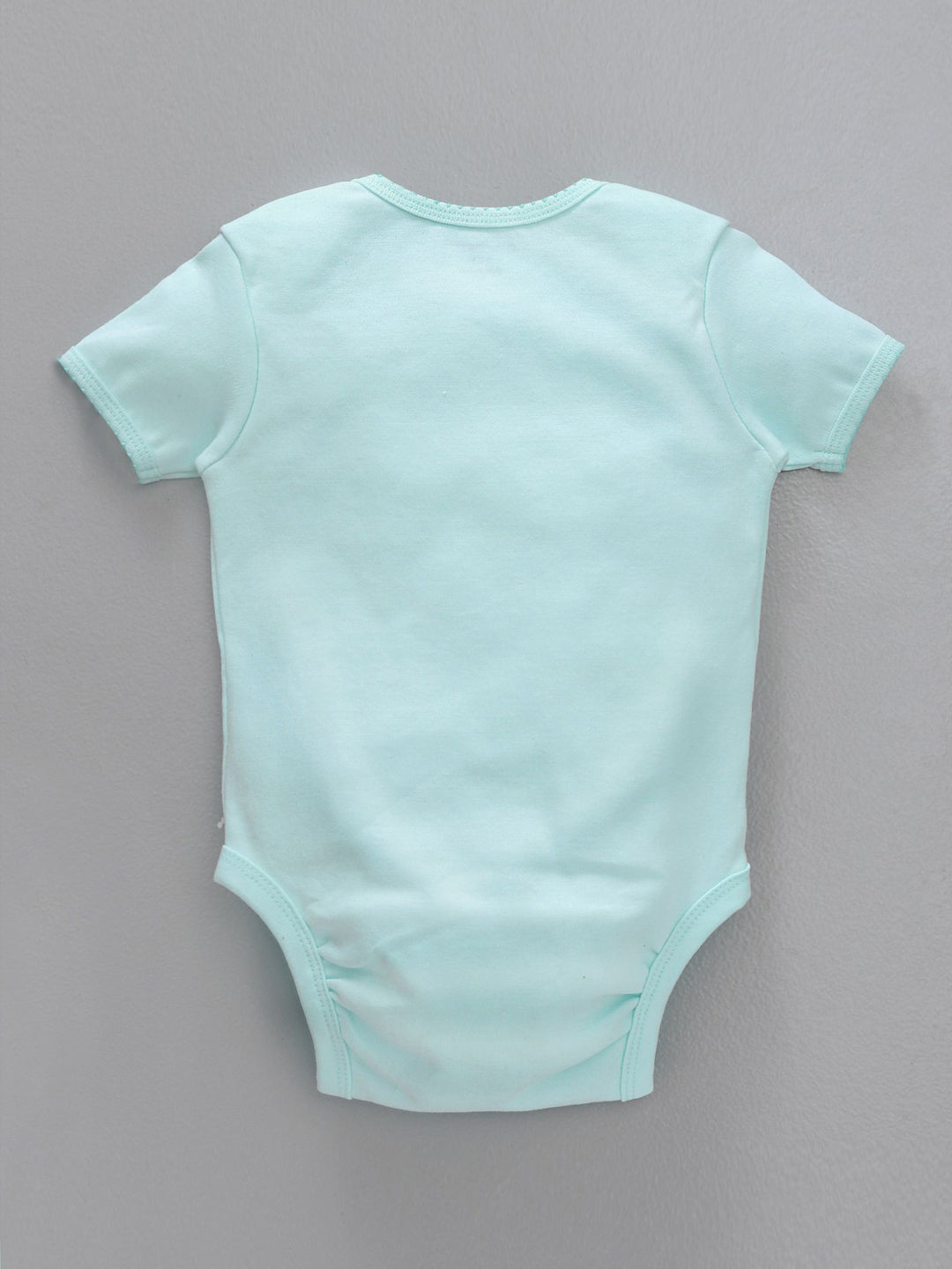 Infant Essentials Gift Set Short Sleeves Aqua - 8 Pieces