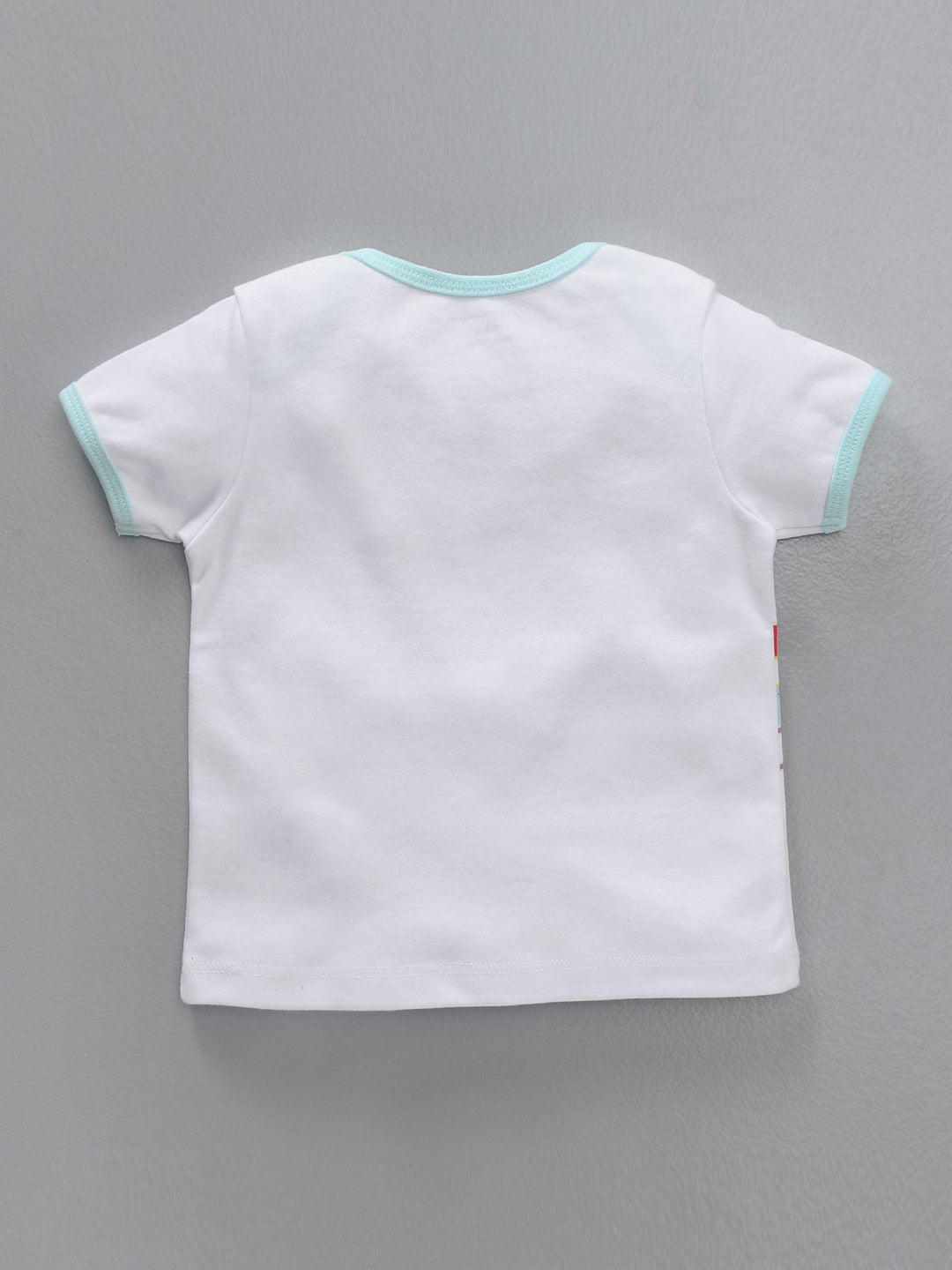 Infant Essentials Gift Set Short Sleeves Aqua - 8 Pieces