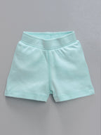 Infant Essentials Gift Set Short Sleeves Aqua - 8 Pieces