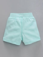 Infant Essentials Gift Set Short Sleeves Aqua - 8 Pieces