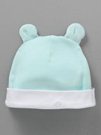 Infant Essentials Gift Set Short Sleeves Aqua - 8 Pieces