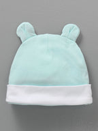 Infant Essentials Gift Set Short Sleeves Aqua - 8 Pieces