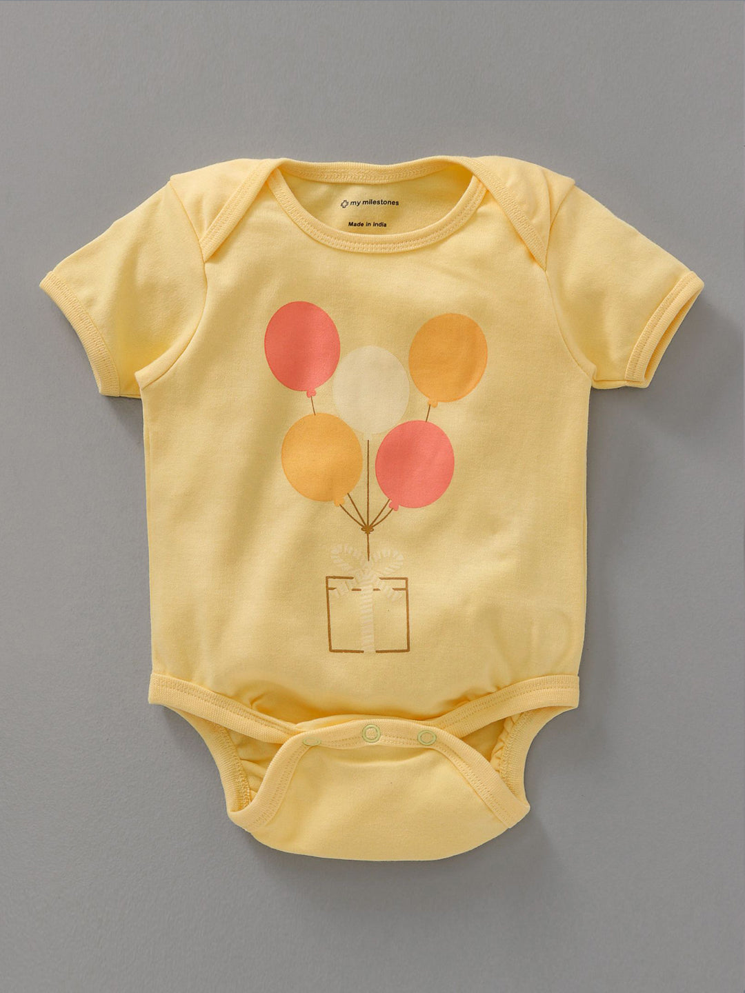 Infant Essentials Gift Set Short Sleeves Yellow - 8 Pieces