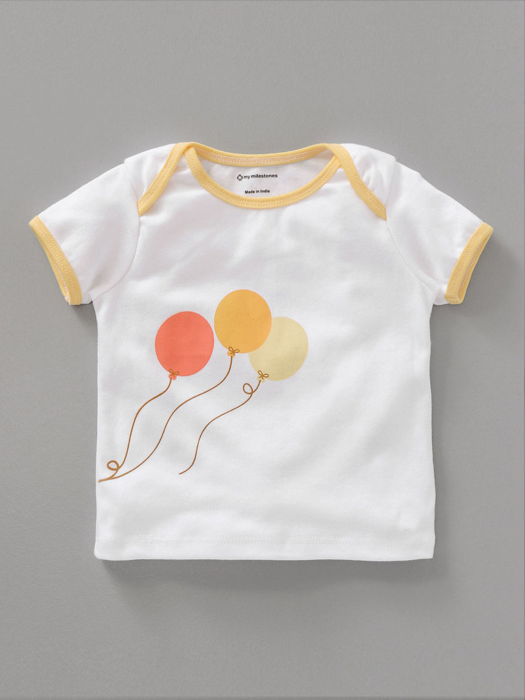 Infant Essentials Gift Set Short Sleeves Yellow - 8 Pieces