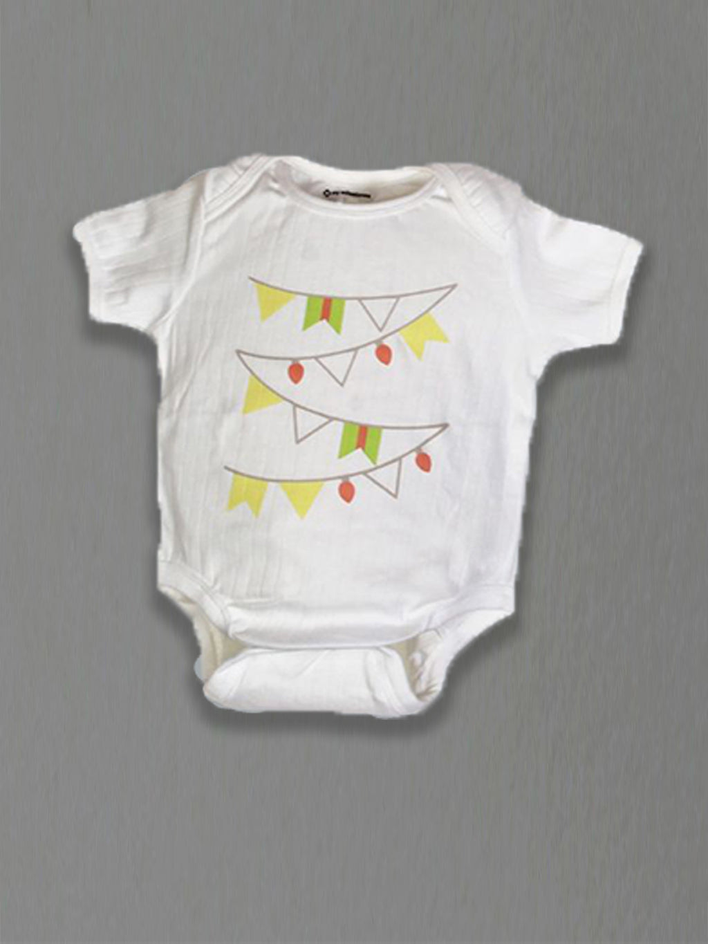 Infant Essentials Gift Set Short Sleeves White - 8 Pieces
